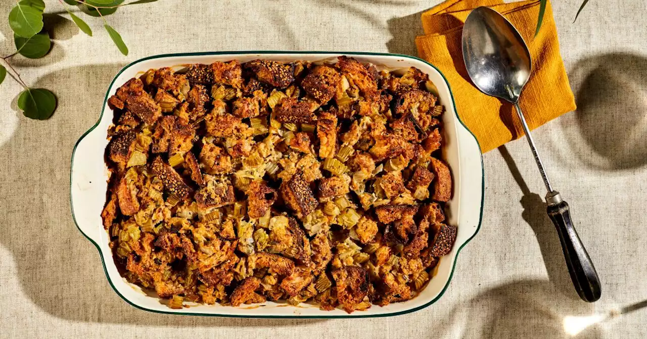 A traditional stuffing that happens to be vegetarian