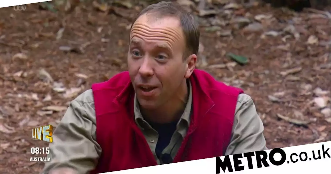 I’m A Celebrity’s Matt Hancock roasted over cheating on wife in lockdown