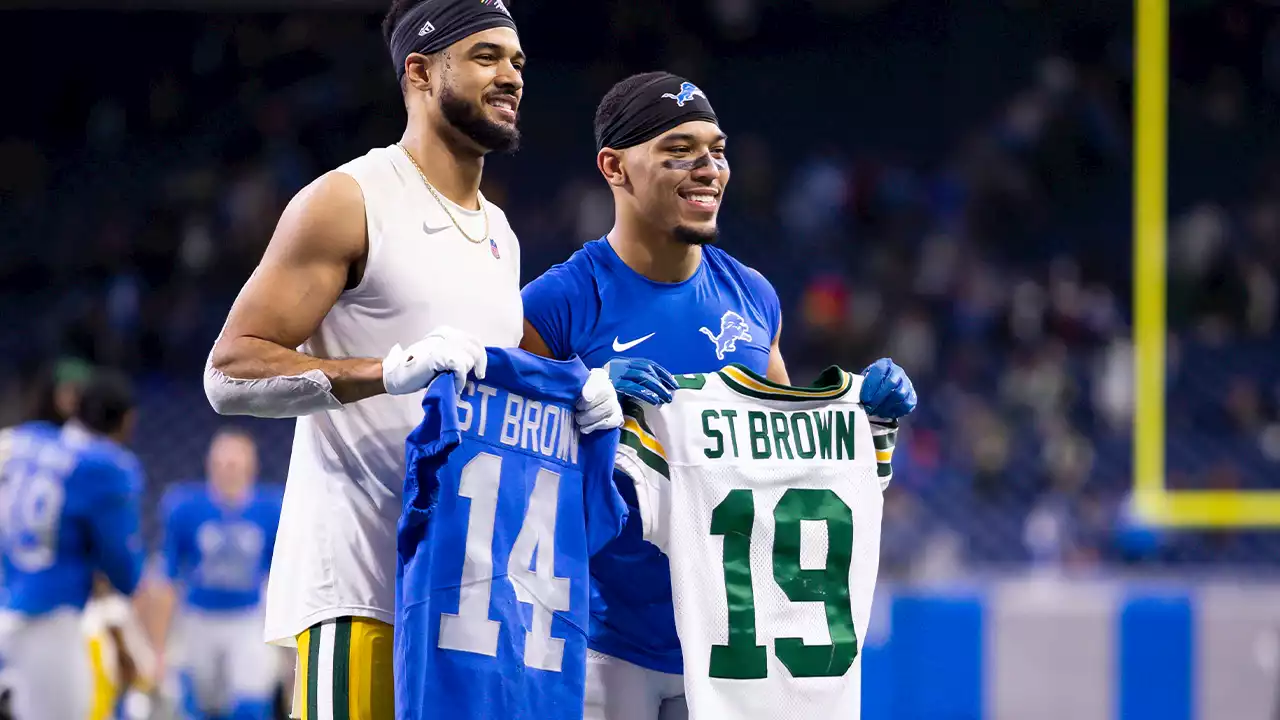 St. Brown Brothers Go Head-To-Head With Bet on the Line