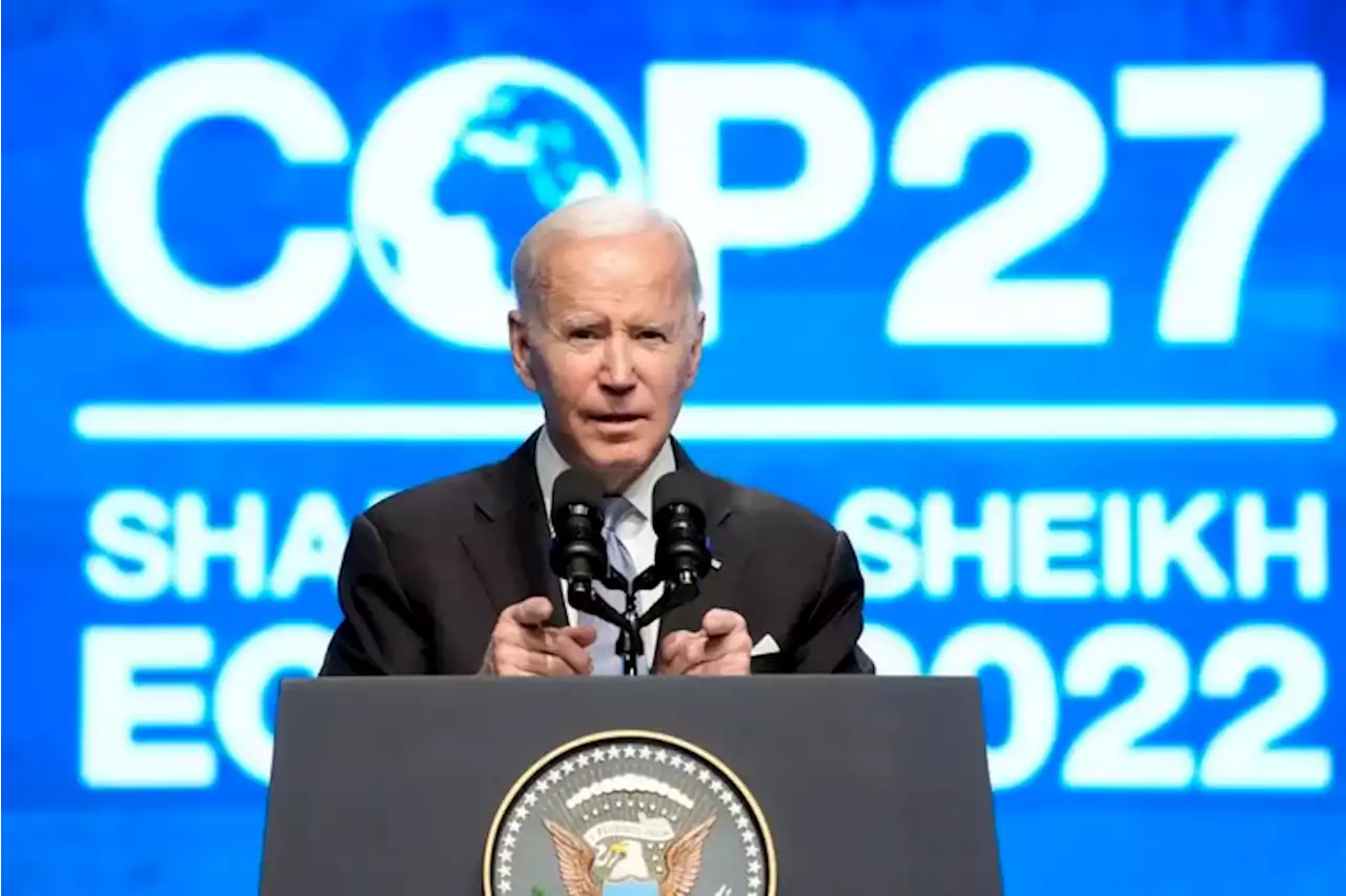 Biden: new spending boosts U.S. resolve against climate change