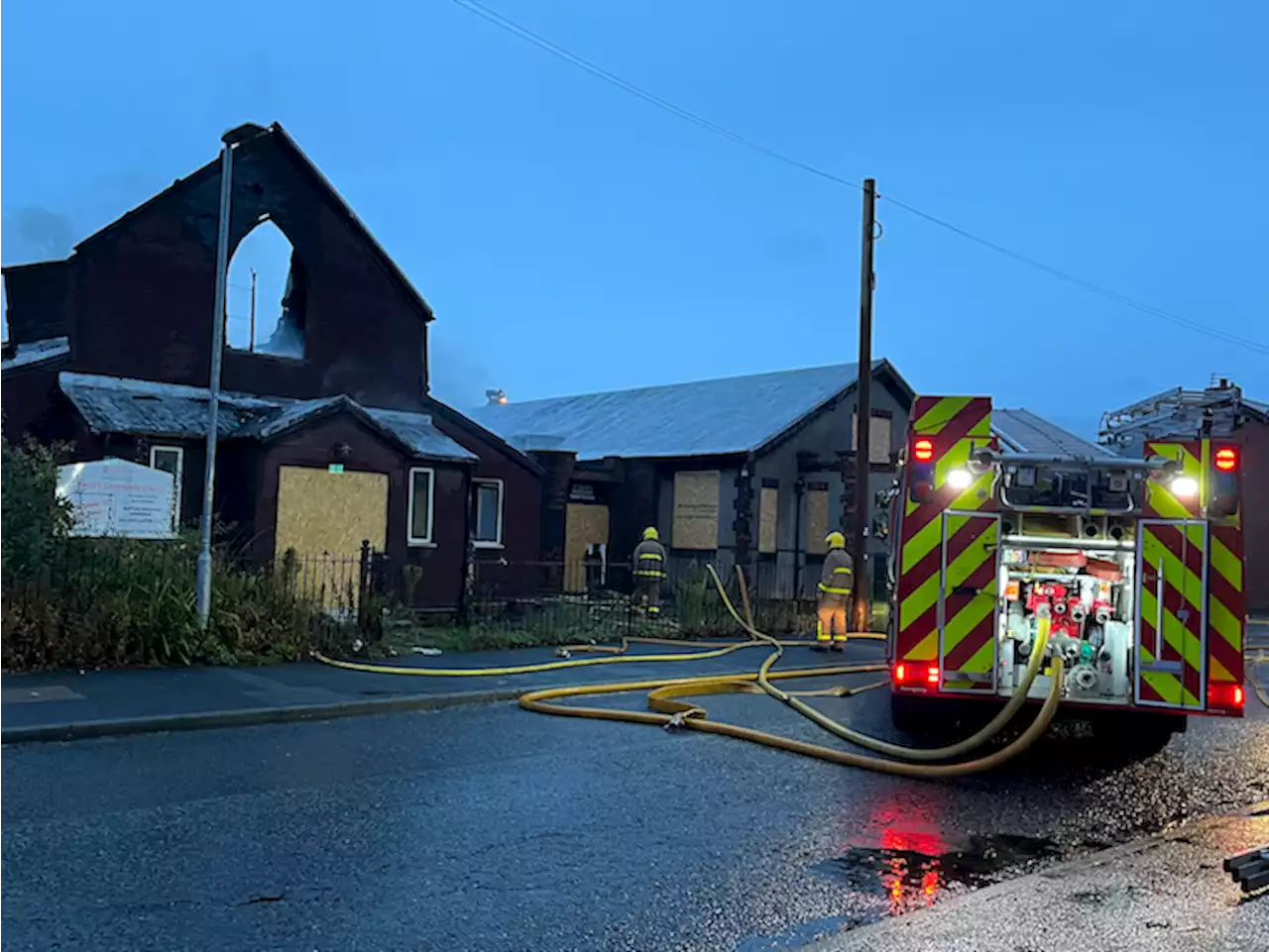 Council leader seeks to reassure Preston community after derelict church fire