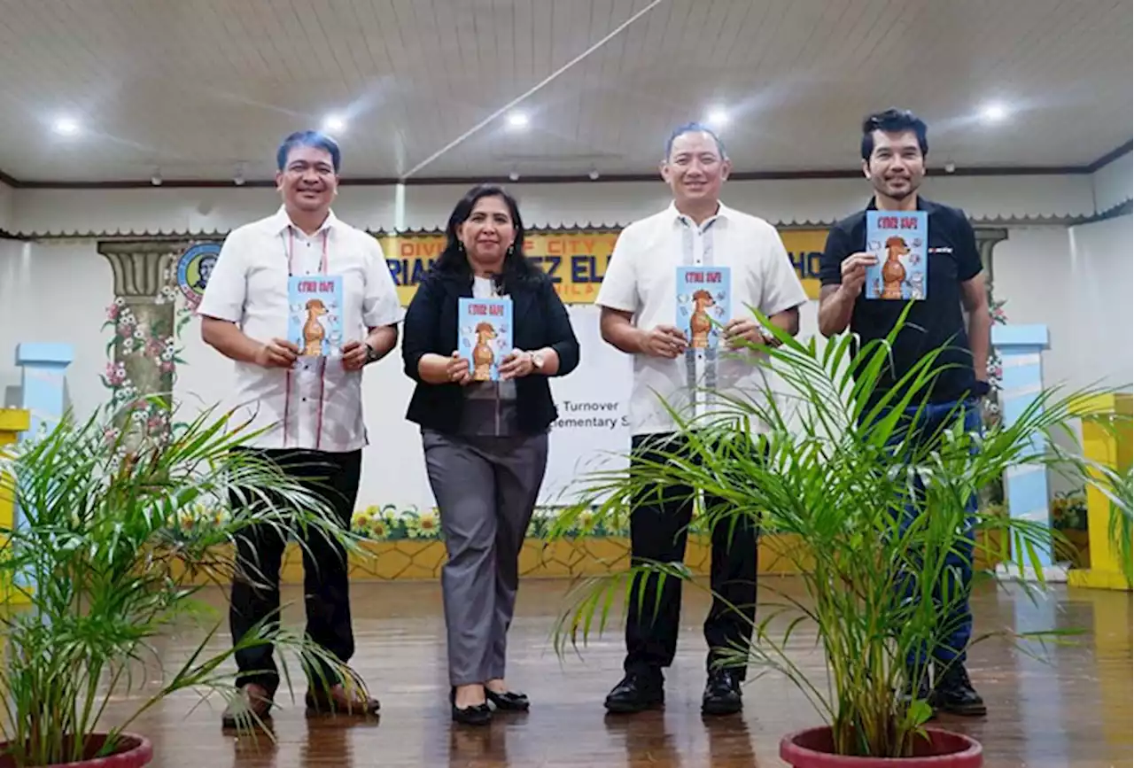 Fortinet donates to Manila schools 1,400 books on cyber security - BusinessMirror