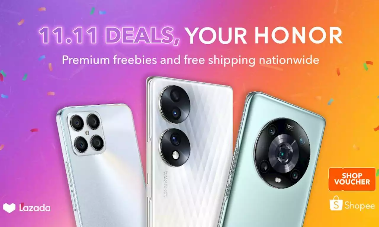 HONOR joins Lazada and Shopee 11.11 Sale - BusinessMirror