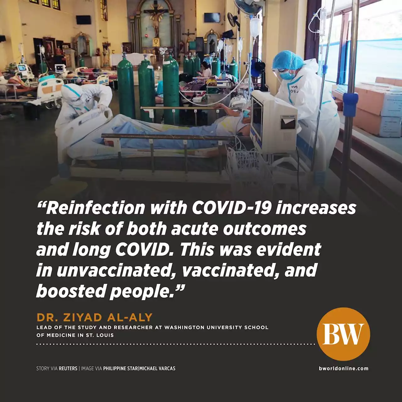 Repeat COVID is riskier than first infection, study finds - BusinessWorld Online