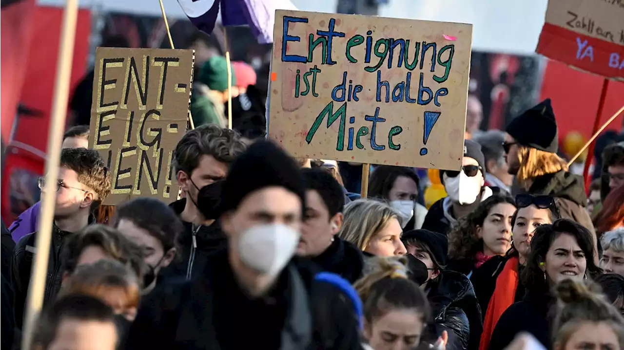 Polizei: Rund 3000 Teilnehmer bei „Umverteilen“-Demo