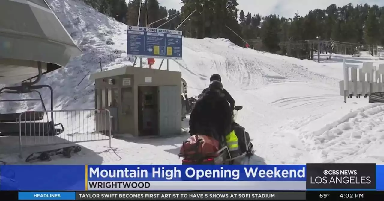 Mountain high opening this weekend for the start of ski season