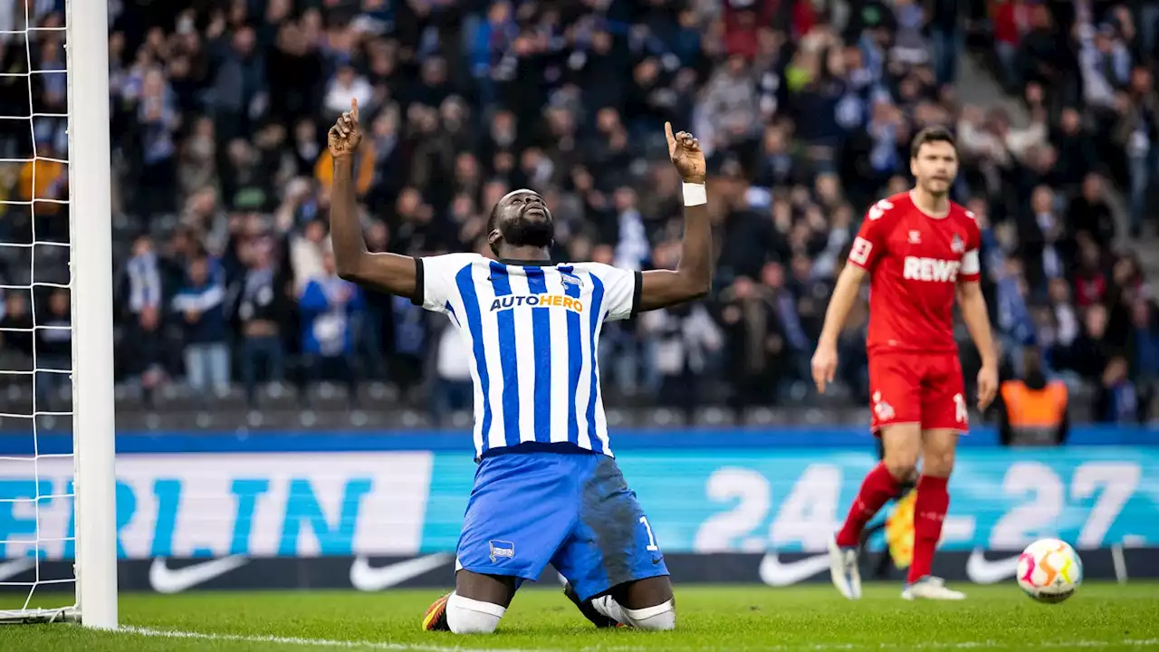 2:0! Hertha geht mit Sieg in die lange Winterpause