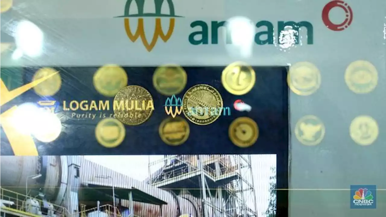 Harga Emas Dunia Naik, Logam Mulia Antam Malah Turun