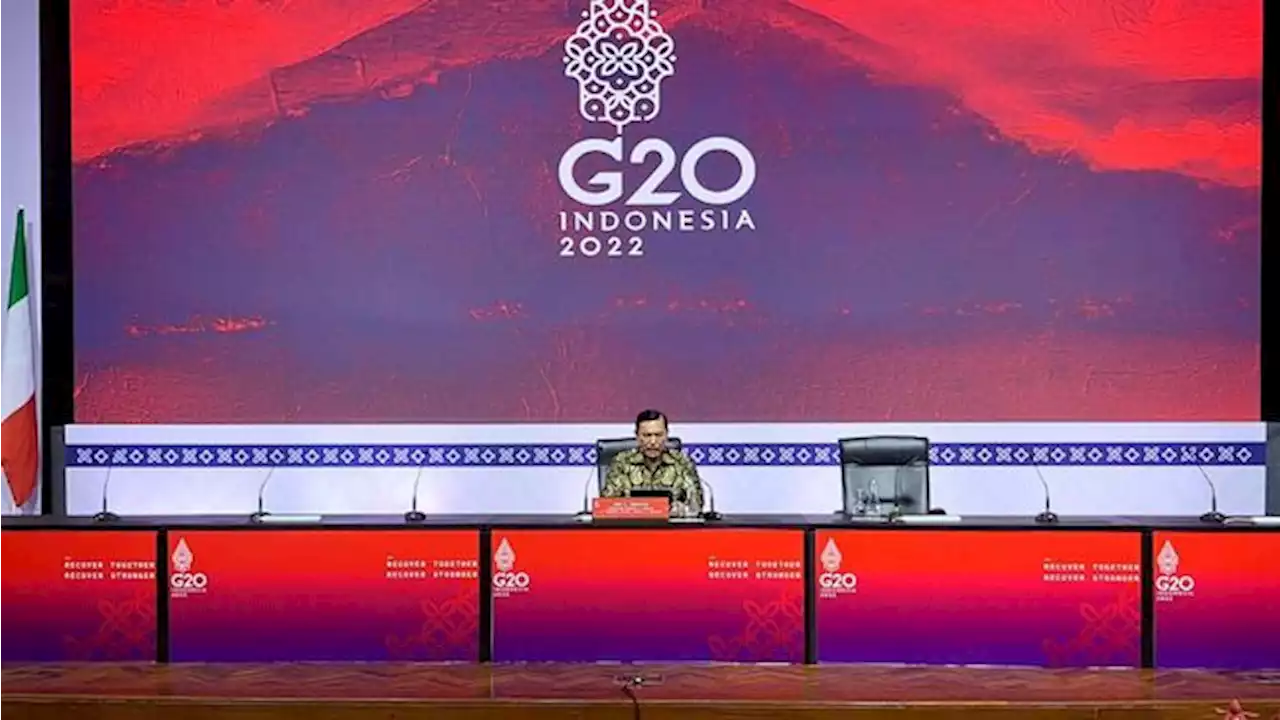 Luhut: Wajah Peserta KTT G20 Dimonitor, Tiap Langkah Dipantau