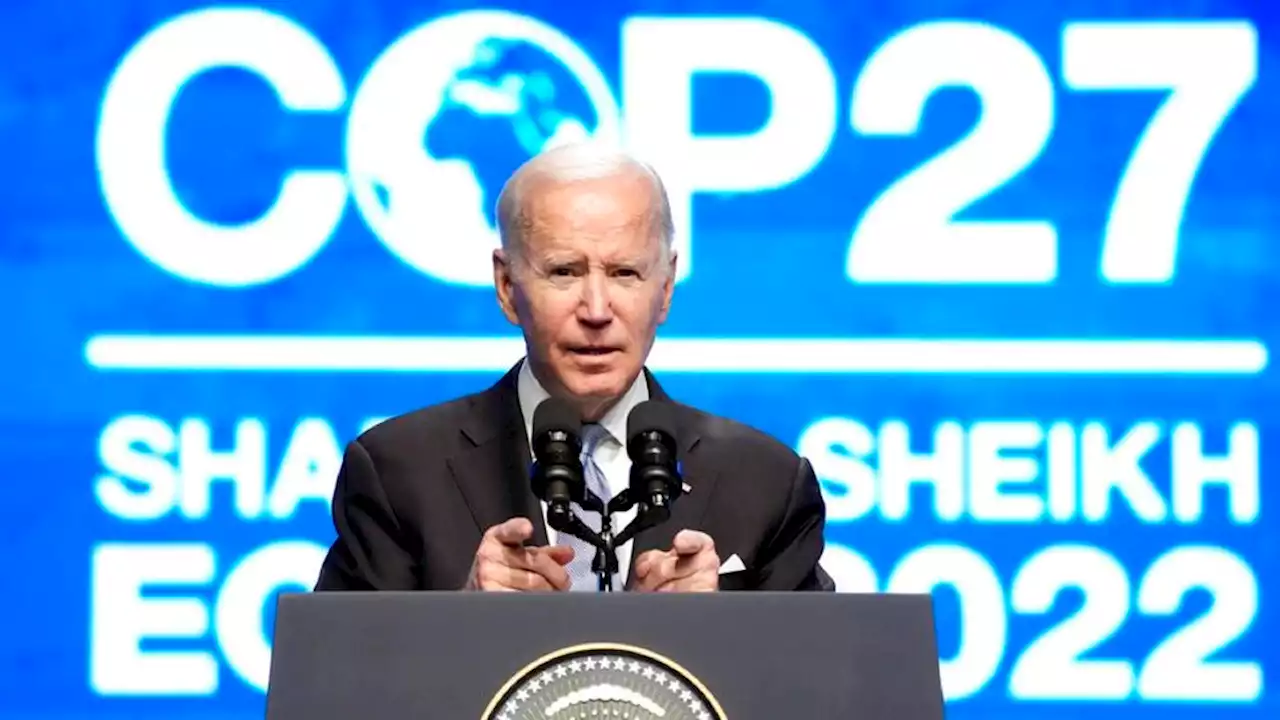 COP27 : la «vie même de la planète» est en jeu, alerte Joe Biden