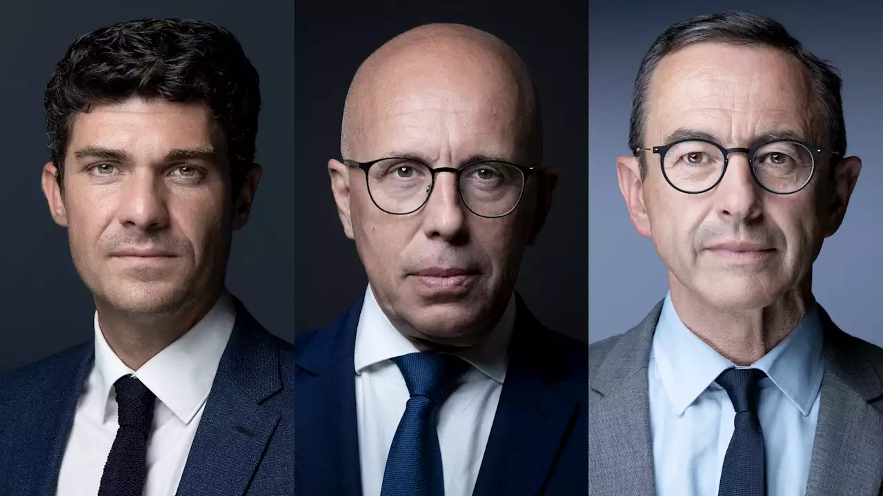 Présidence des Républicains : Éric Ciotti, Bruno Retailleau, Aurélien Pradié… les trois candidats en campagne ce samedi