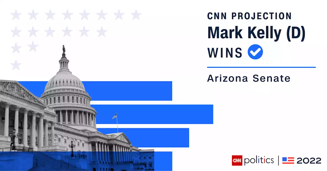 CNN Projection: Incumbent Democrat Mark Kelly wins Arizona Senate race