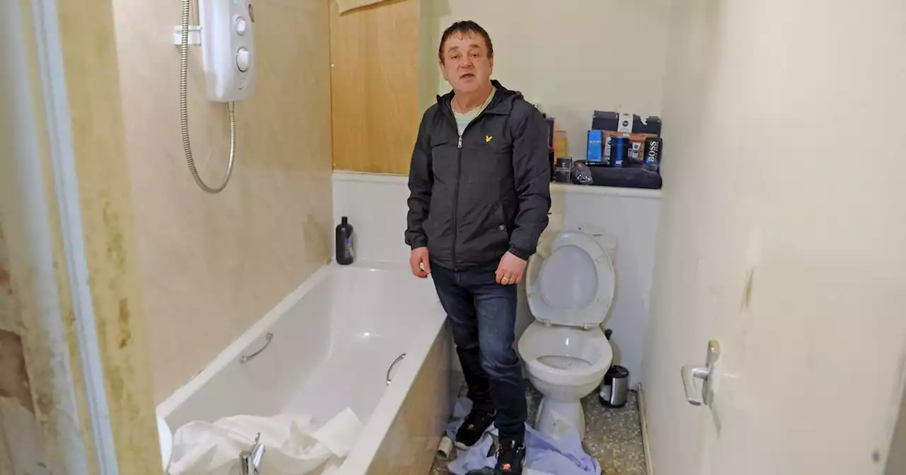 Disabled Scot living in ‘toxic waste’ after human faeces explosion in bathroom