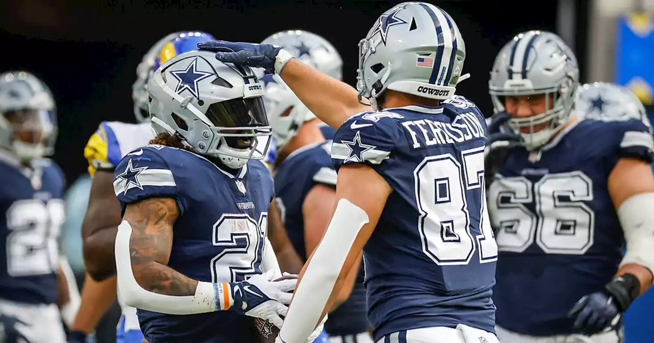 Cowboys RB Ezekiel Elliott questionable vs. Packers; LB Anthony Barr out