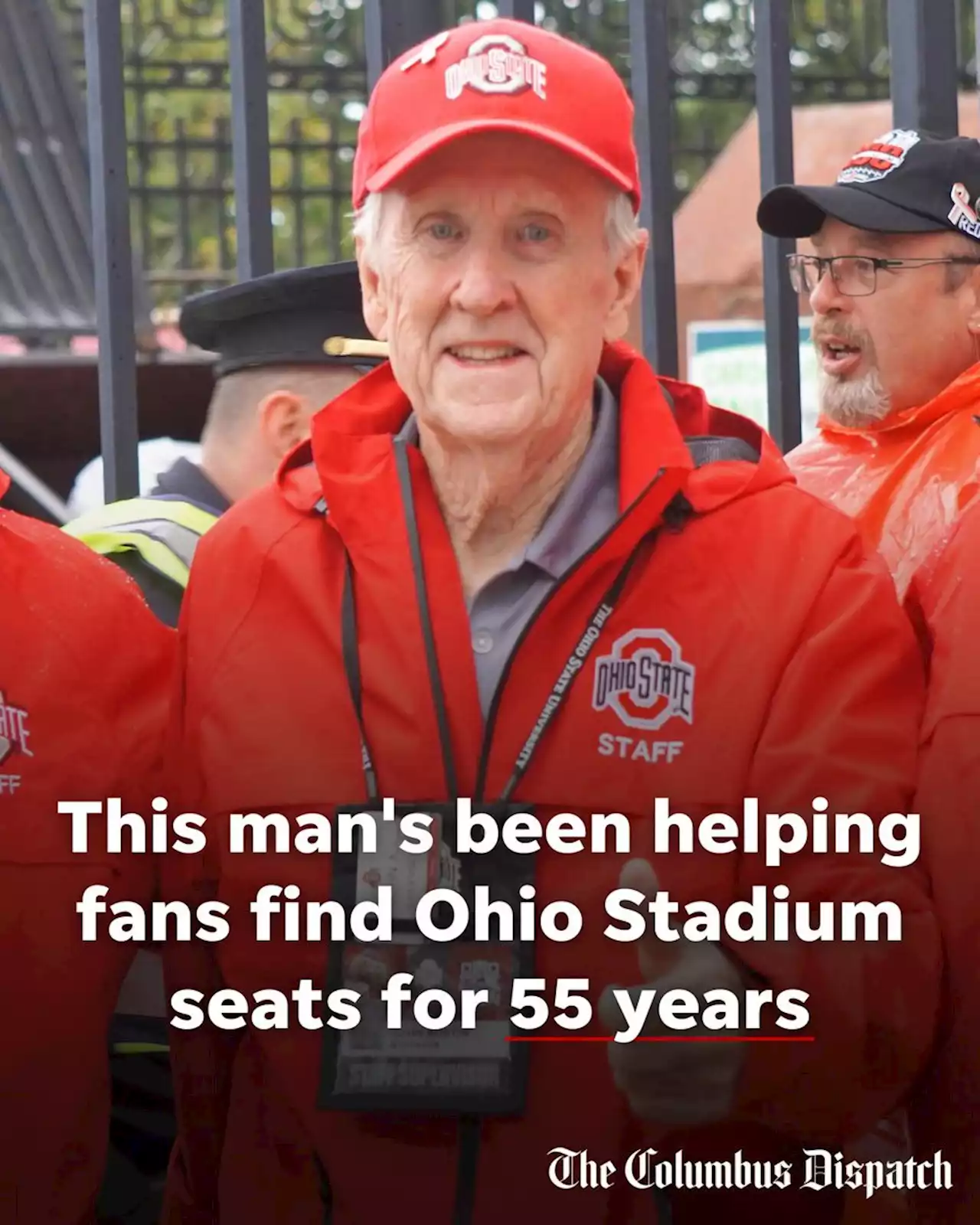 John Austin finds 'forever job' as Ohio State Red Coat for past 55 years at Ohio Stadium