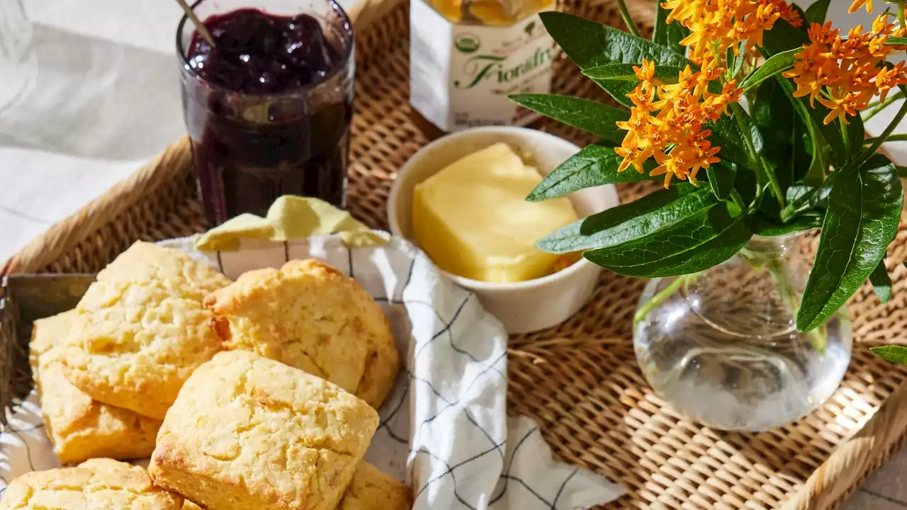 Sweet Corn Buttermilk Biscuits