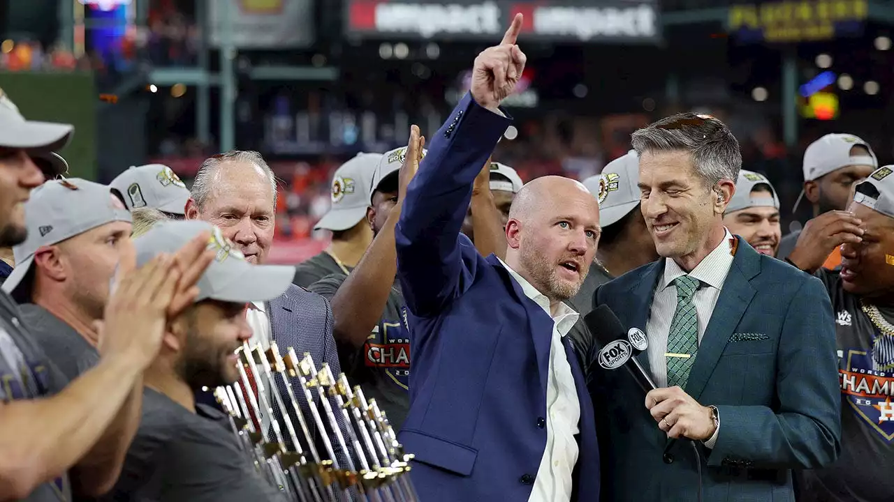 Astros part ways with general manager James Click six days after winning World Series