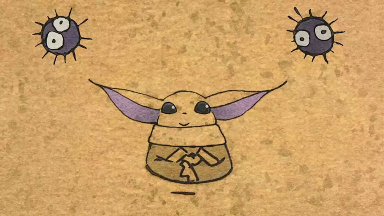 Studio Ghibli Releases Star Wars: Grogu & the Dust Bunnies Short