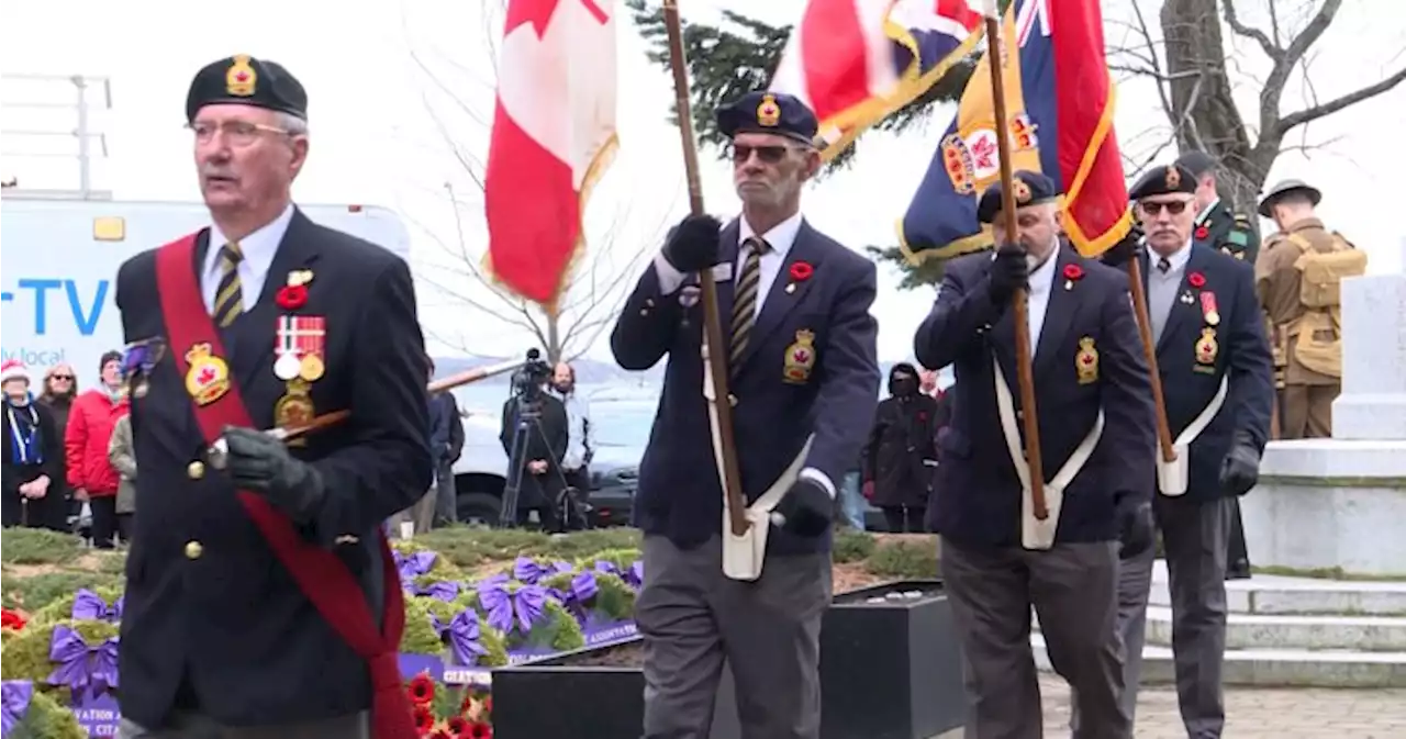 Eastern Ontario honours veterans on Remembrance Day - Kingston | Globalnews.ca