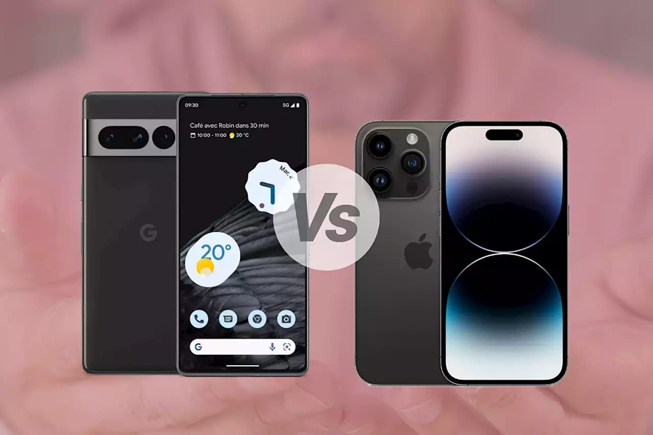 Google Pixel 7 Pro VS iPhone 14 Pro : le comparatif photo