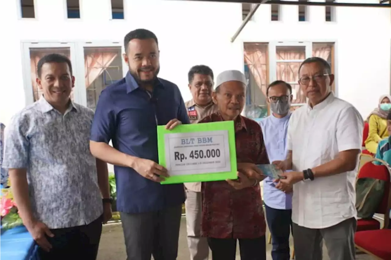 Satu-satunya di Sumbar, Warga Padangpanjang Dapat BLT BBM Rp5 Miliar