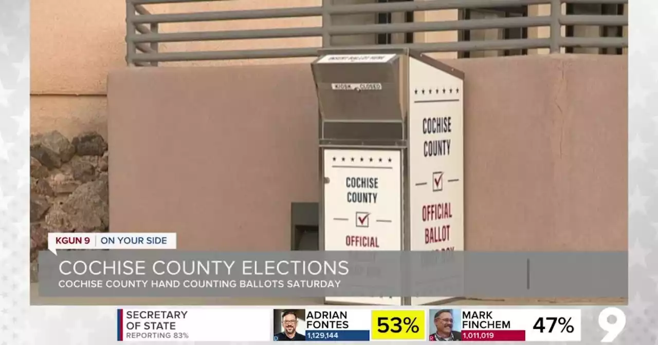 Cochise County hand counting ballots on Saturday