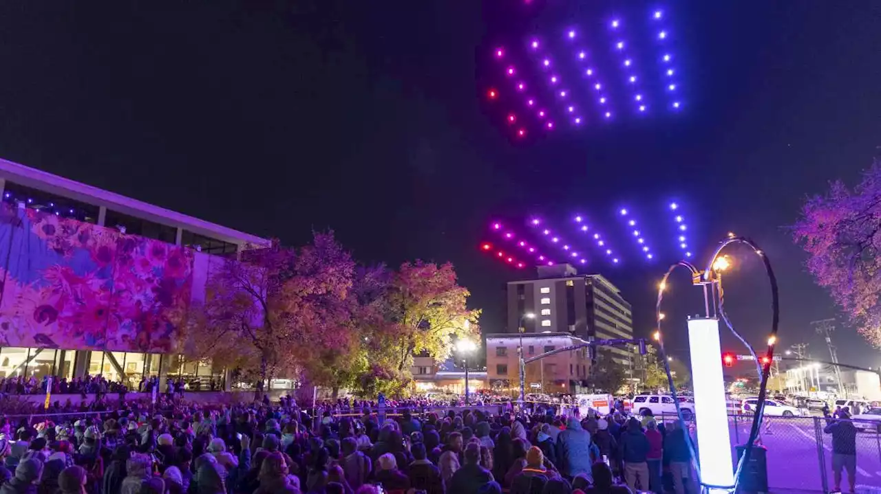 Illuminating Salt Lake drone show combines art, light and technology