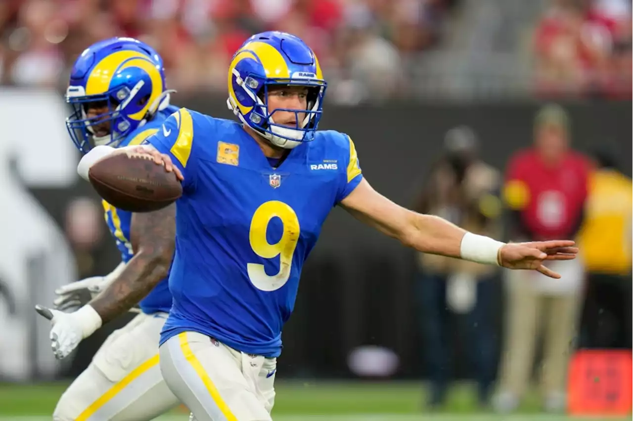 Rams QB Matthew Stafford ‘making good progress,’ but has ‘questionable’ status vs. Cardinals