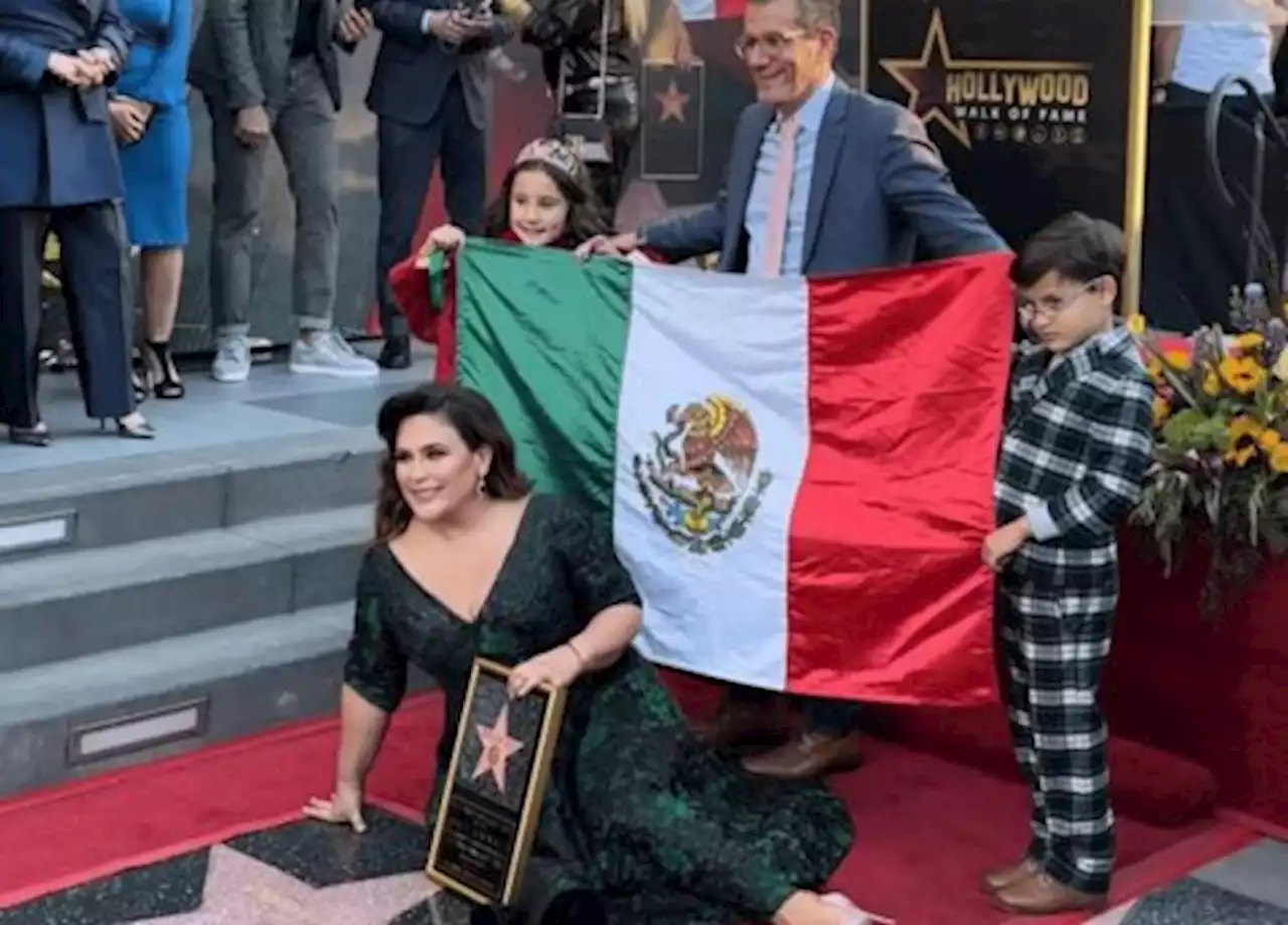 Angélica Vale ya tiene su estrella en el Paseo de la Fama de Hollywood