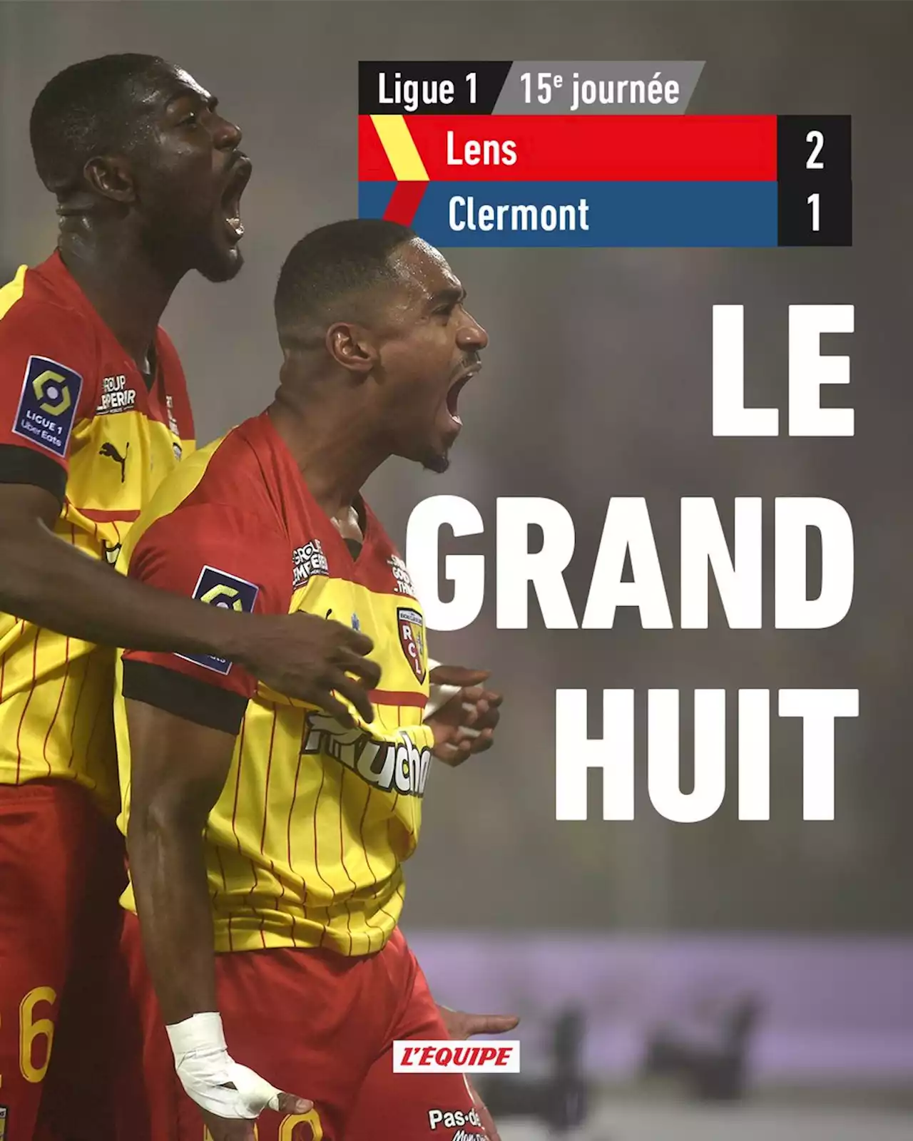 Lens 2-1 Clermont, Ligue 1 Uber Eats, résultat et résumé du match (12/11/2022)