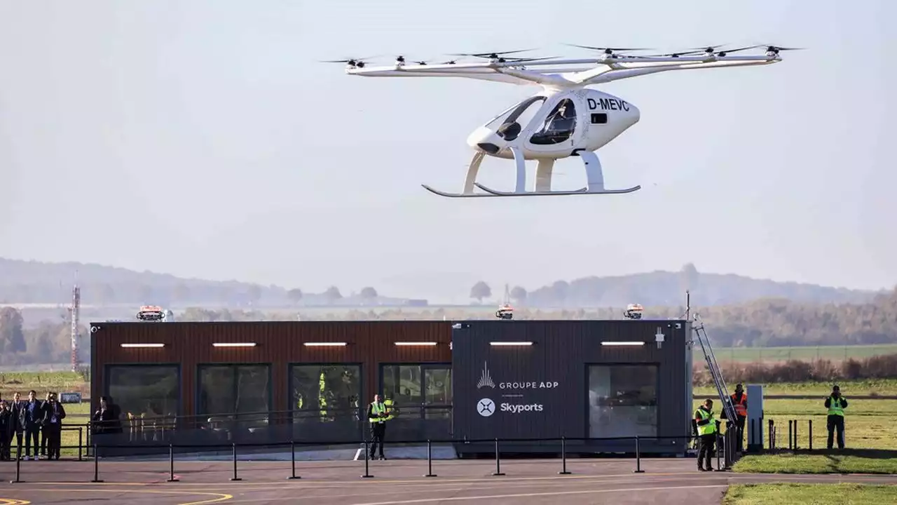 Depuis Pontoise, les taxis volants prêts à décoller pour les JO 2024