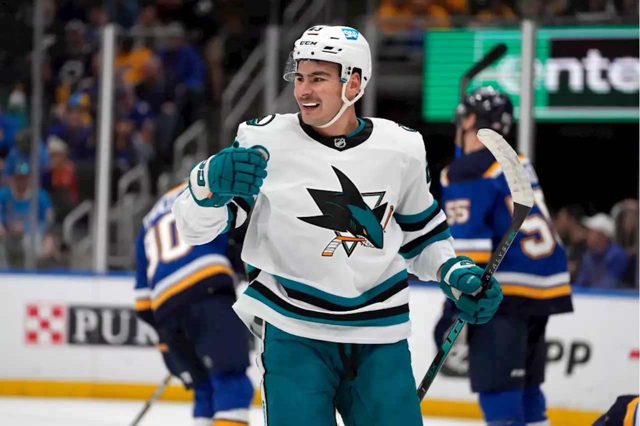 Sharks’ Timo Meier is back to scoring, but is also excelling in another area