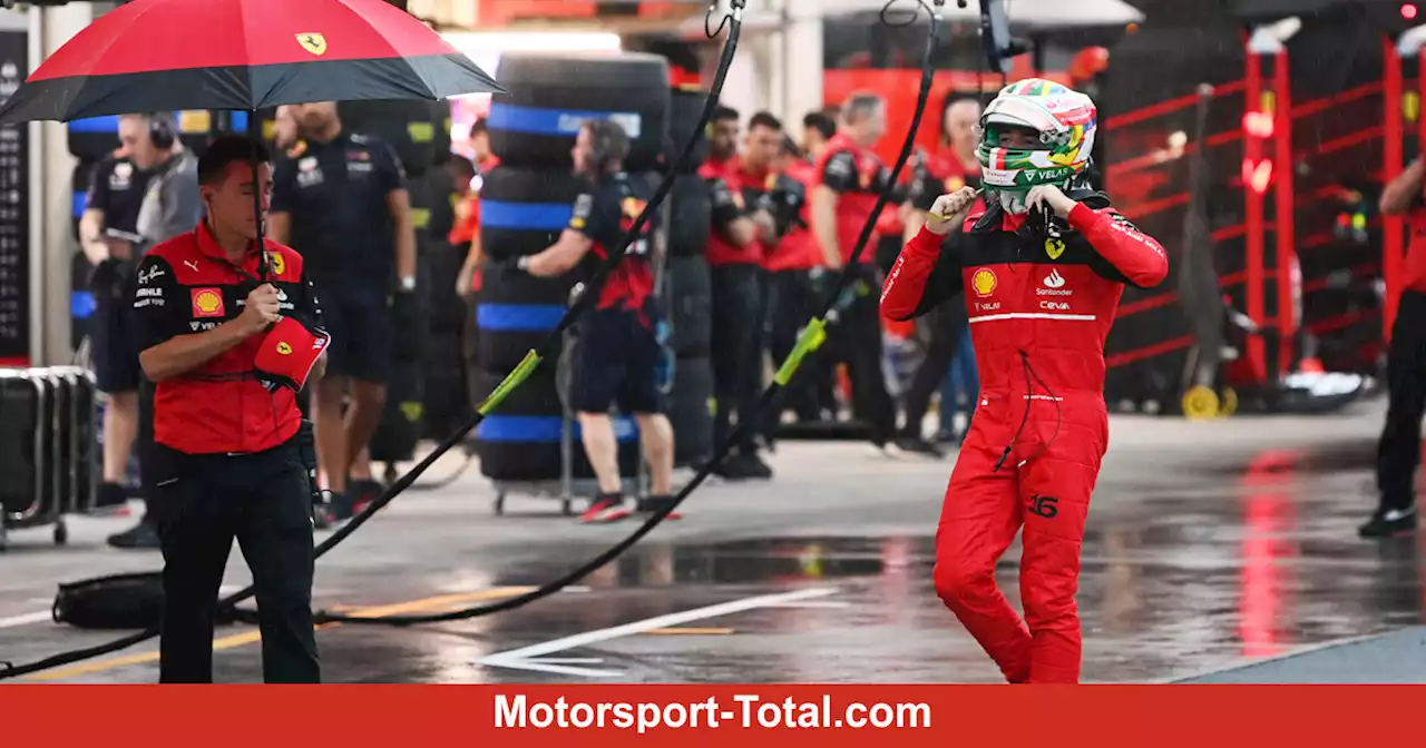 Totale Ferrari-Pleite im Sao-Paulo-Qualifying: Charles Leclerc fassungslos