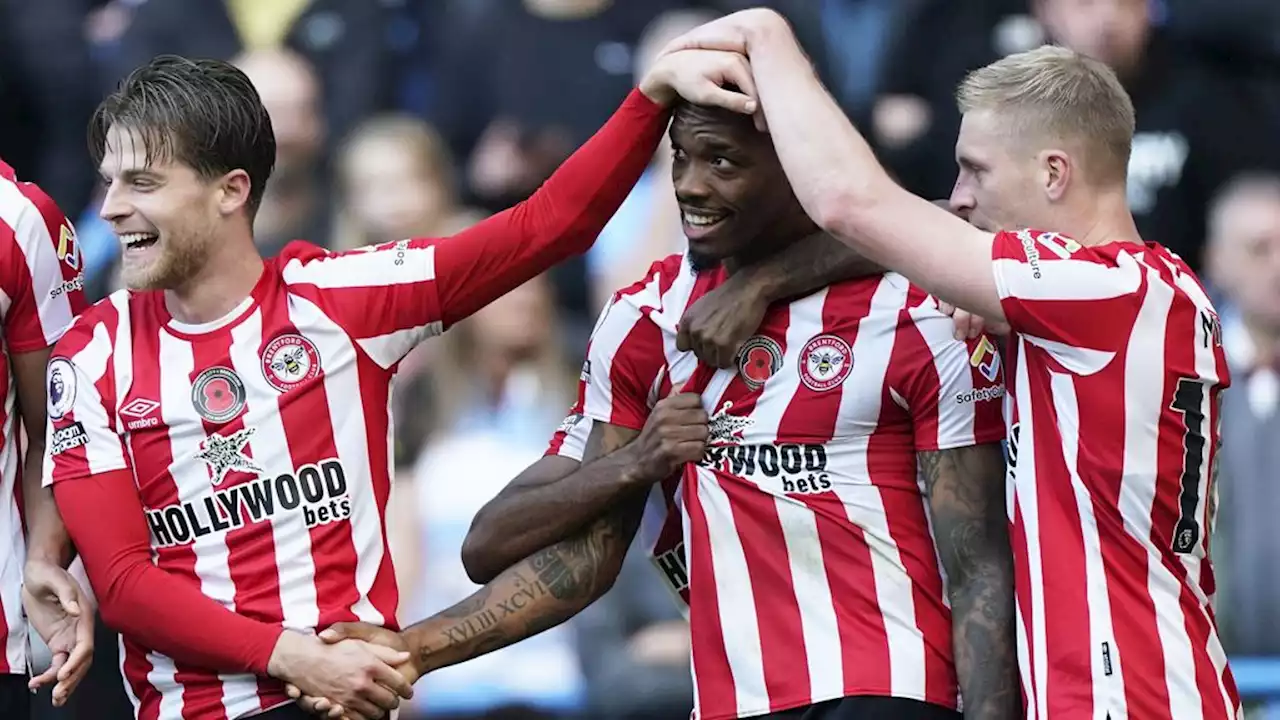 Brentford stunt met zege bij Manchester City, dat met tien WK-gangers aantreedt