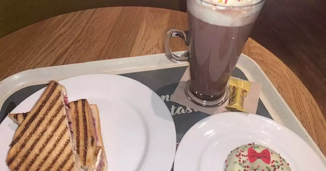 I tried Costa's festive menu and felt so Christmassy