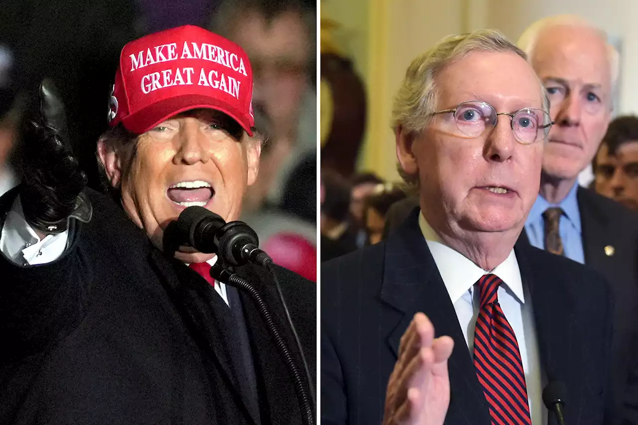 Embattled Trump rips McConnell for GOP spending but doles out little of his own cash