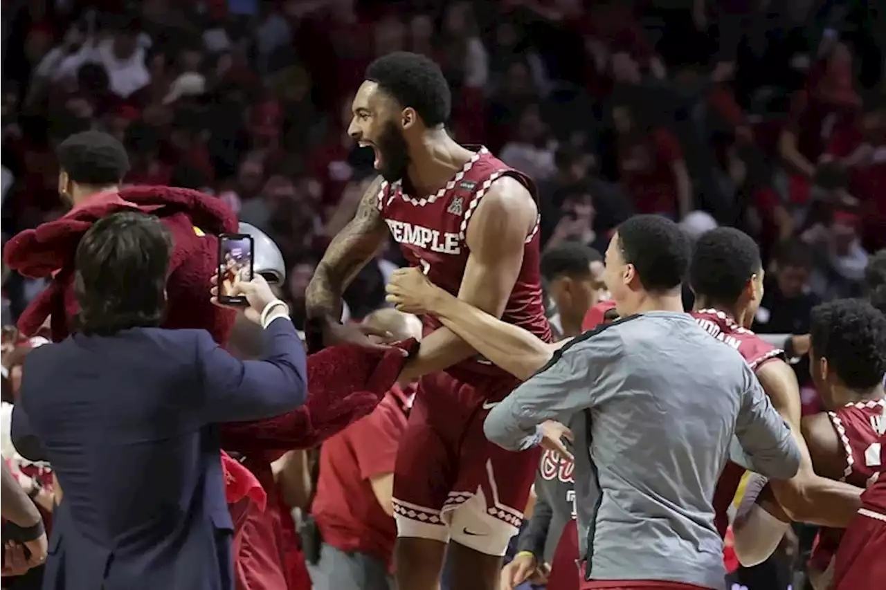 Temple fully earned its court storming after upsetting Villanova ... this was big