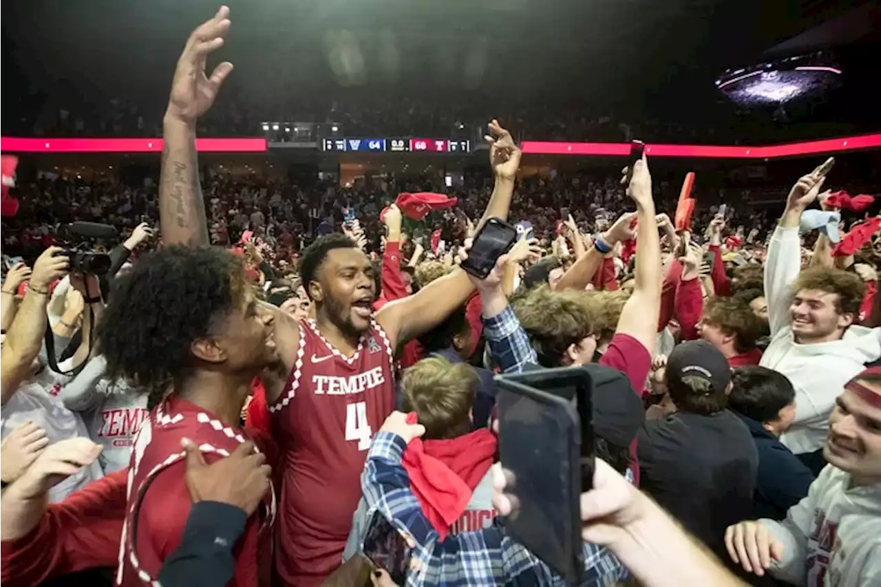 Temple jumps out to a big lead and tops No. 16 Villanova for first time since 2012