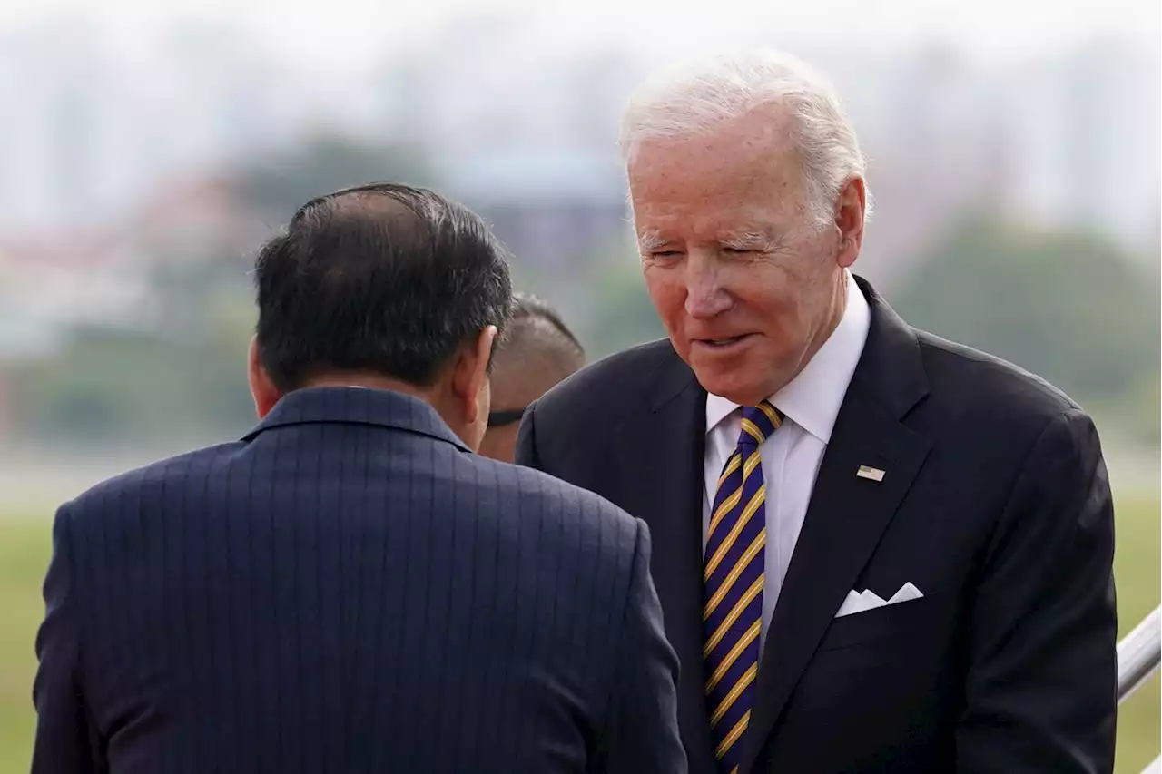 Biden in Cambodia as global leaders join Southeast Asian summit