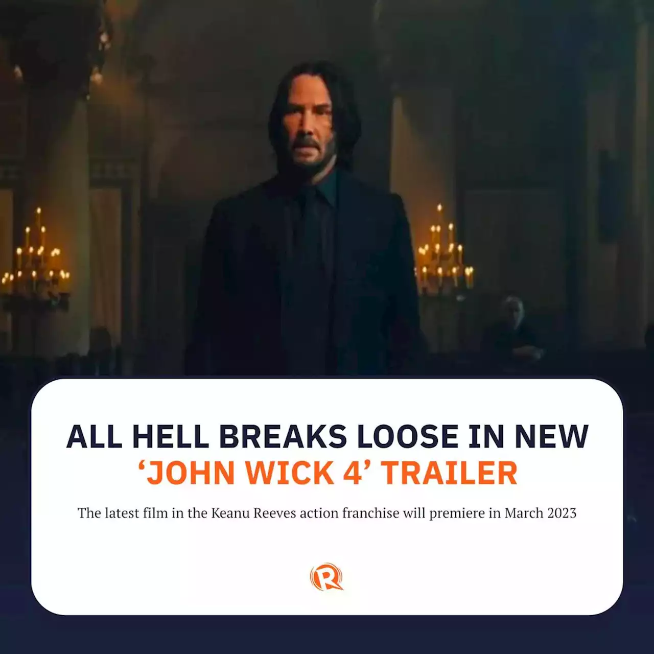 WATCH: All hell breaks loose in new ‘John Wick 4’ trailer