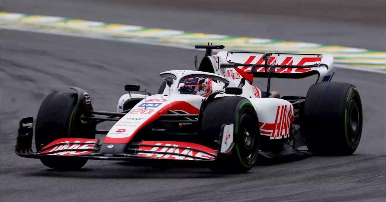 Magnussen takes stunning first F1 pole for Haas in Brazil