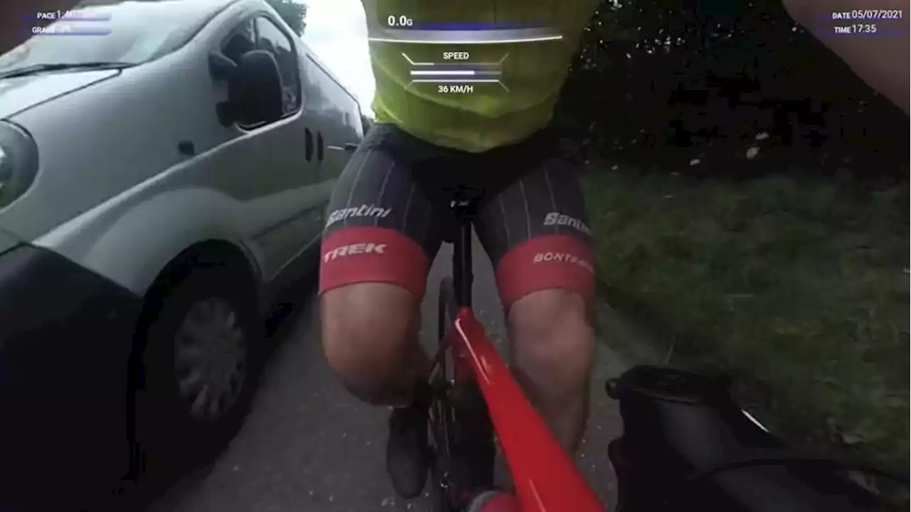 Near Miss of the Day 834: Punishment pass on cyclist lands driver in court