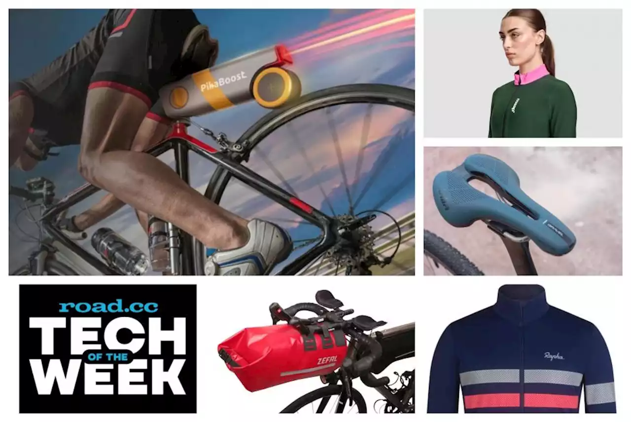 Would you convert your bike to an e-bike with the Livall PikaBoost? Plus more tech news from Rapha, Brompton, Selle Italia, Zefal, MAAP & more