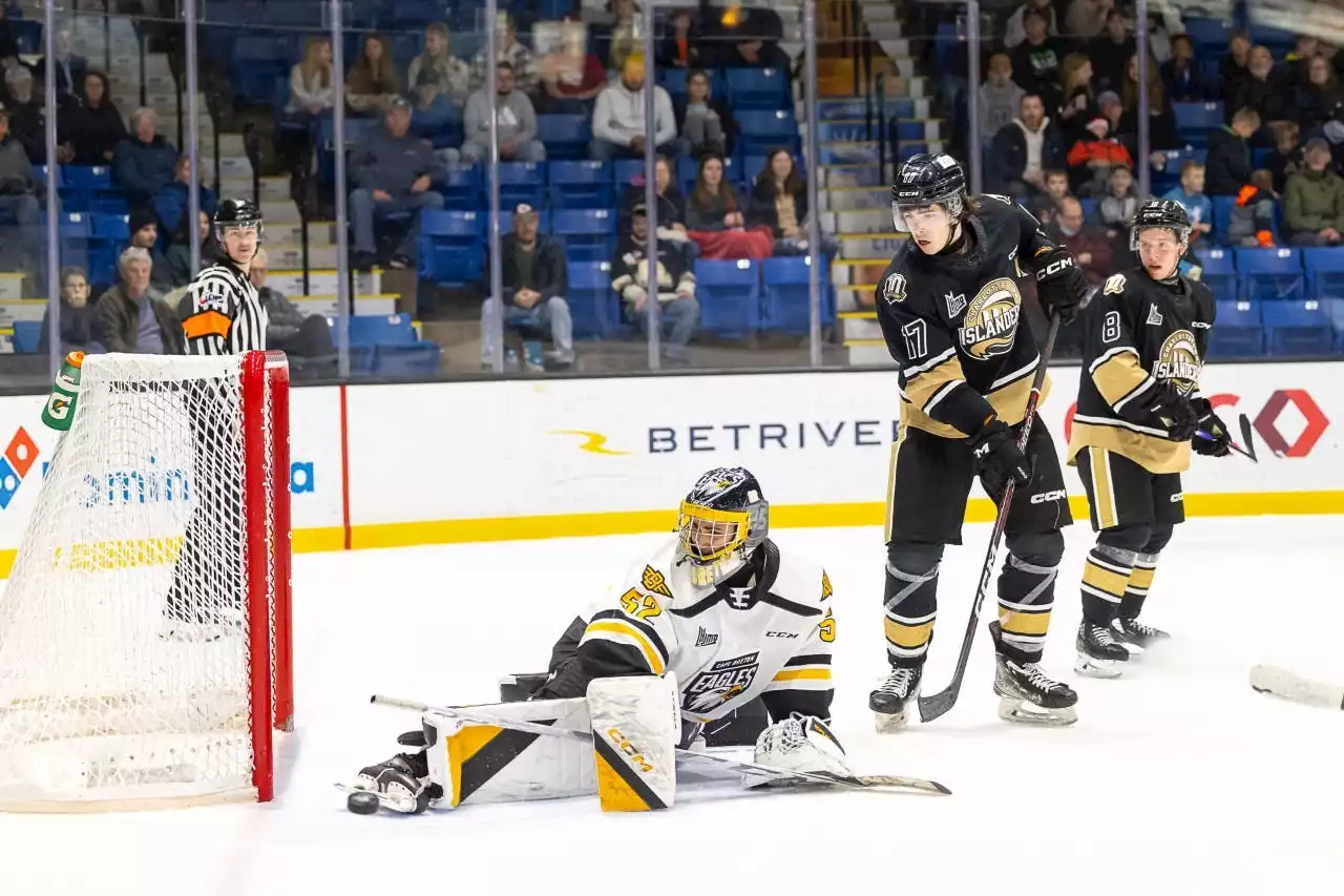 Five alive: Cape Breton Eagles extend winning streak with win over Charlottetown Islanders Friday | SaltWire