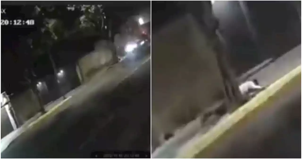 VIDEO: Automovilista arrolla y mata a presuntos asaltantes que le dispararon en CdMx