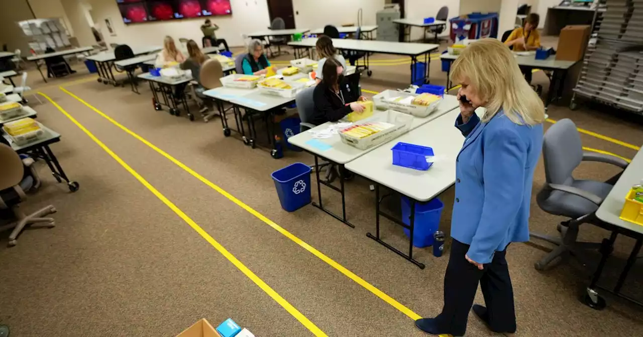 We spent election night with Sherrie Swensen — her last as S.L. County clerk