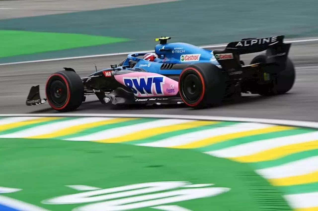 FP2 Brasilien: Bestzeit von Ocon, Verstappen auf P5