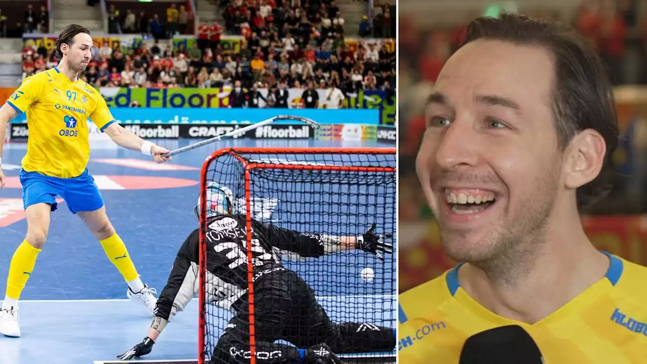 Innebandy: Robin Nilsberth hjälte när Sverige blev klara för final i innebandy-VM