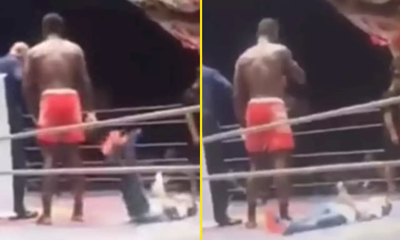 Israel Adesanya was ruthlessly mocked by Alex Pereira’s son after brutal KO loss