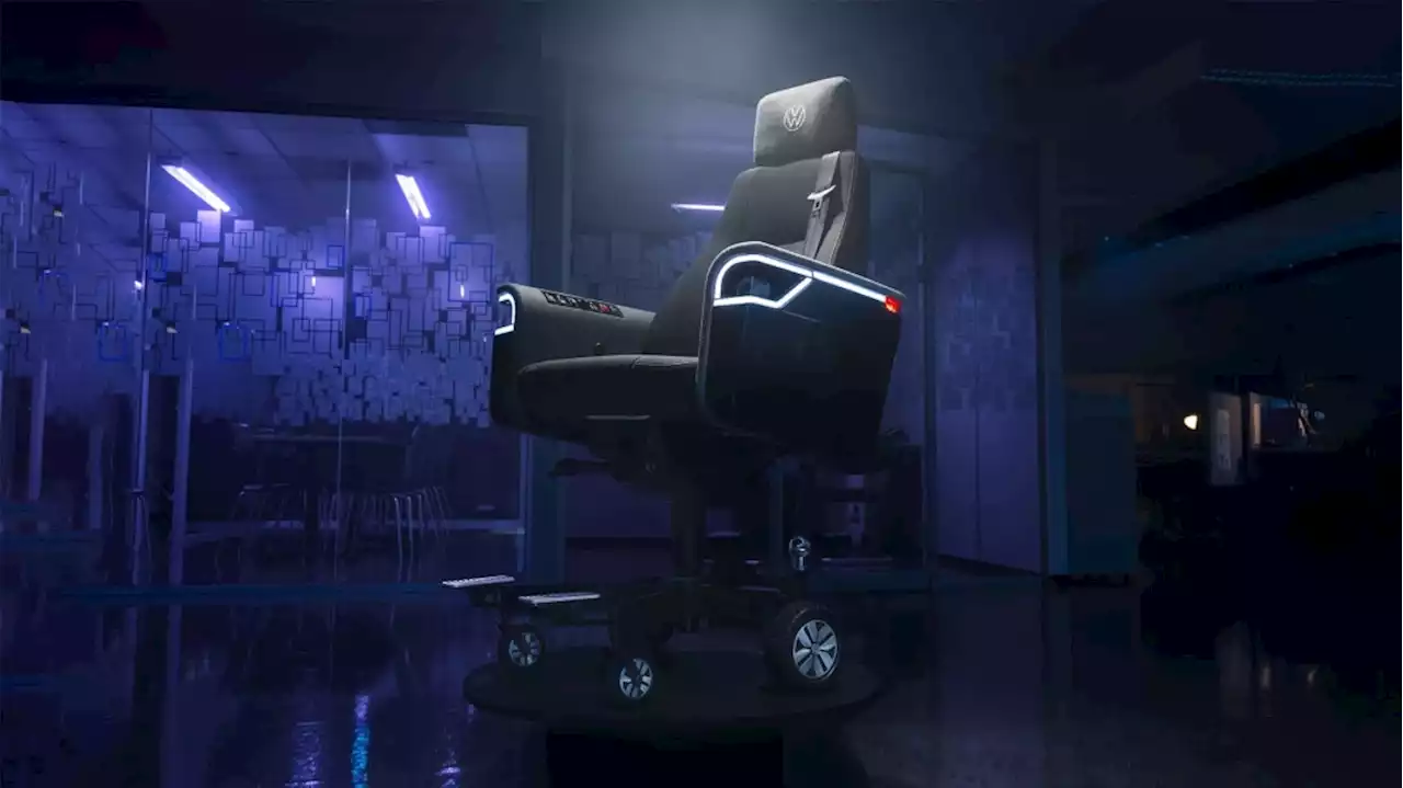 VW builds an electric office chair with a 12-mph top speed - Autoblog